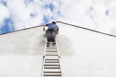 Peinture extérieure au Tronquay — façades et ravalement